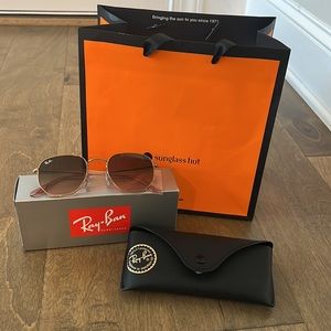 Ray-Ban Hexagonal Copper Sunglasses
